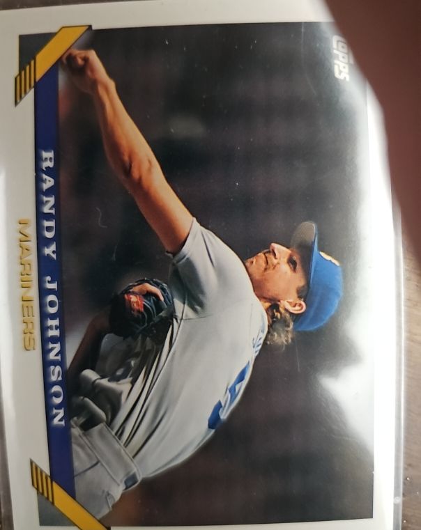 1993 Topps #460 Randy Johnson — front