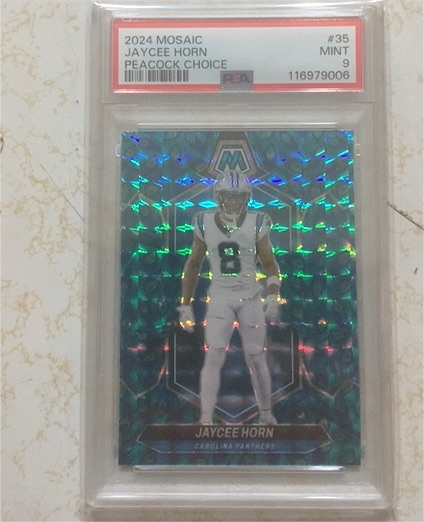 2024 Panini Mosaic #35 Jaycee Horn — front