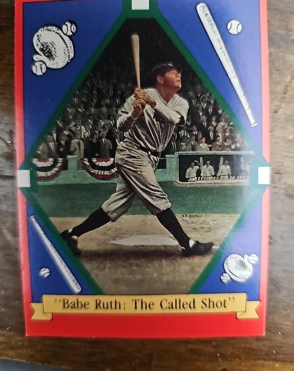 1992 Delphi Babe Ruth The Called Shot — front