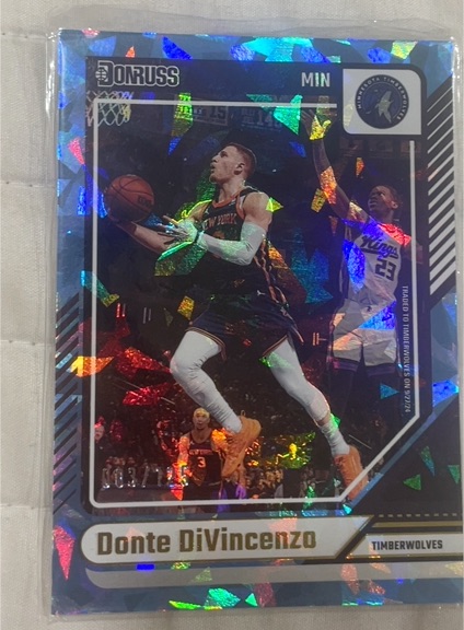 2024-25 Donruss #77 Donte DiVincenzo — front