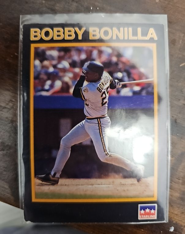 1990 Starline Long John Silver's #5 Bobby Bonilla — front
