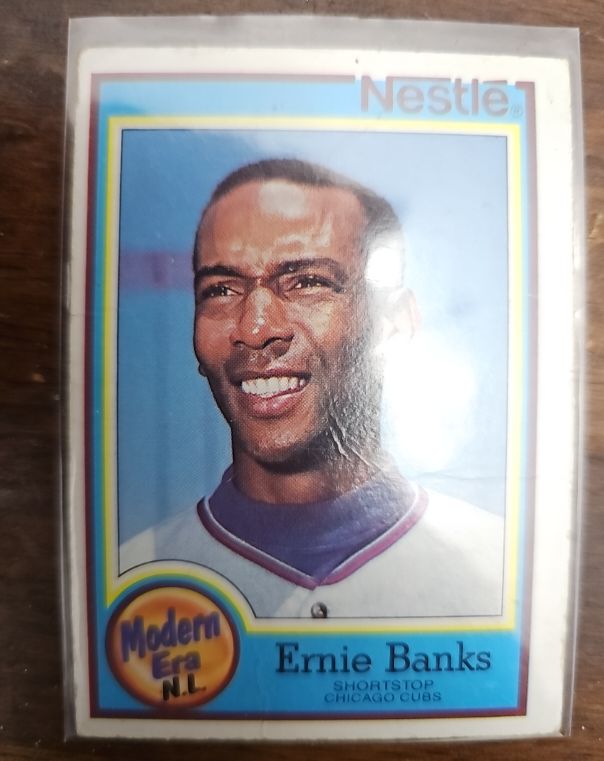 1987 Topps Nestle All Time Dream Team #26 Ernie Banks — front