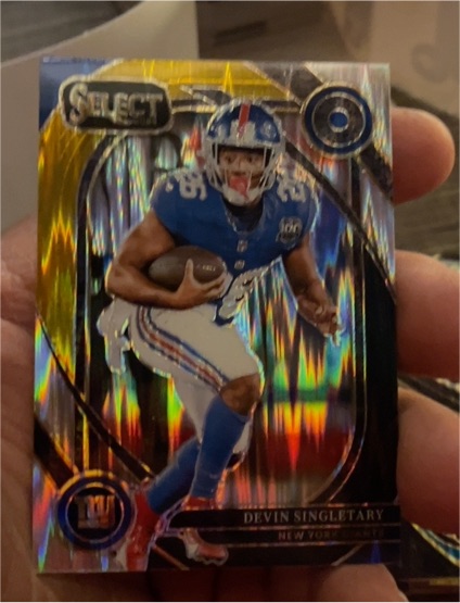2024 Panini Select #250 Devin Singletary — front