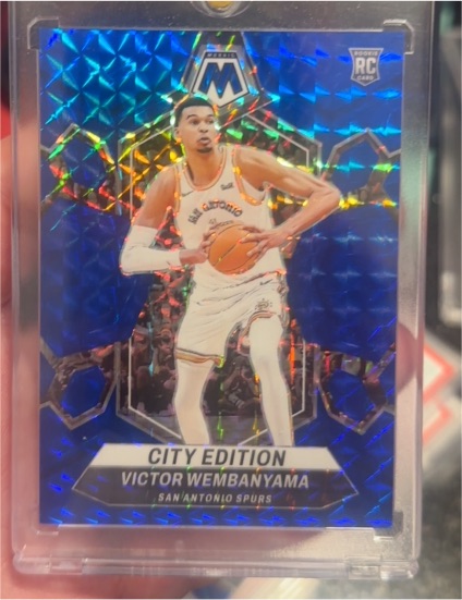 2023-24 Panini Mosaic City Edition #282 Victor Wembanyama — front