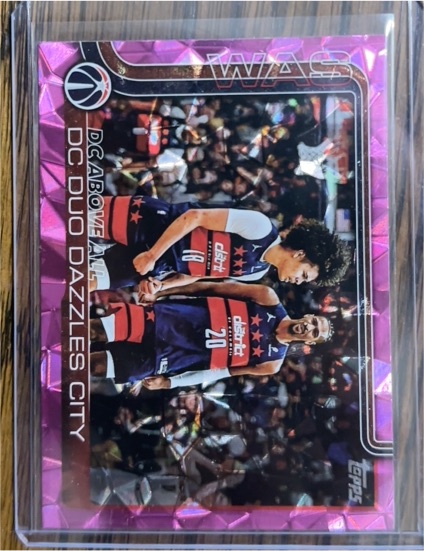 2025-26 Topps #285 DC Above All: DC Duo Dazzles City — front