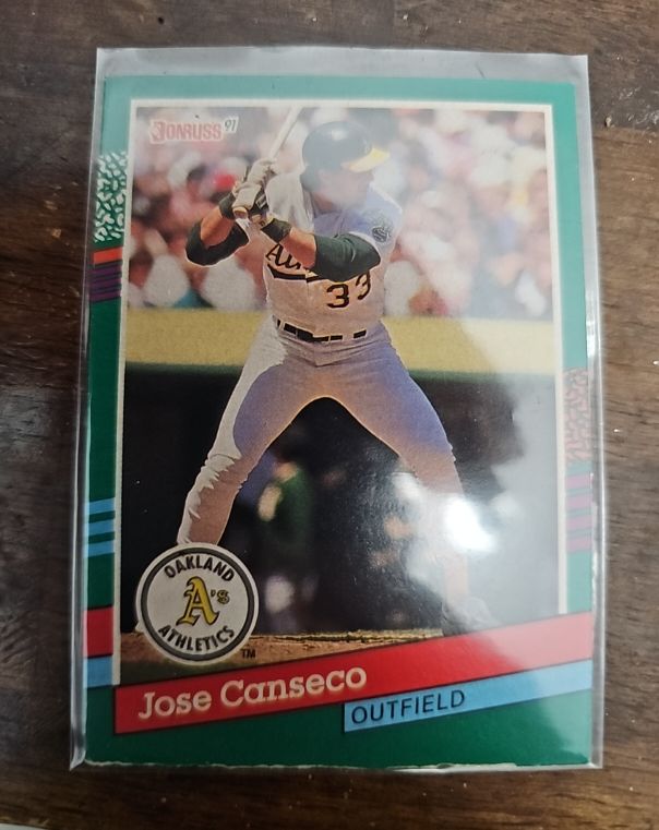 1991 Donruss #536 Jose Canseco — front