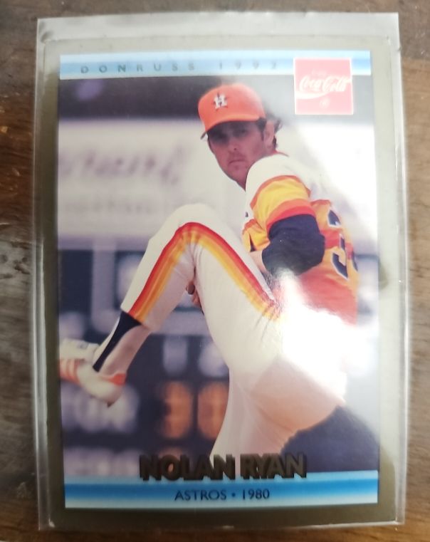 1992 Donruss Coca-Cola #14 Nolan Ryan — front
