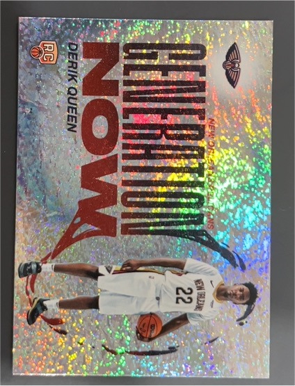 2020 Panini Revolution Now #GEN-4 Derik Queen — front