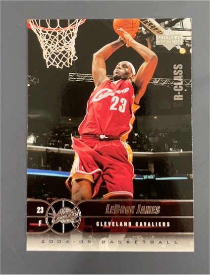 2004-05 Upper Deck R-Class #13 LeBron James — front