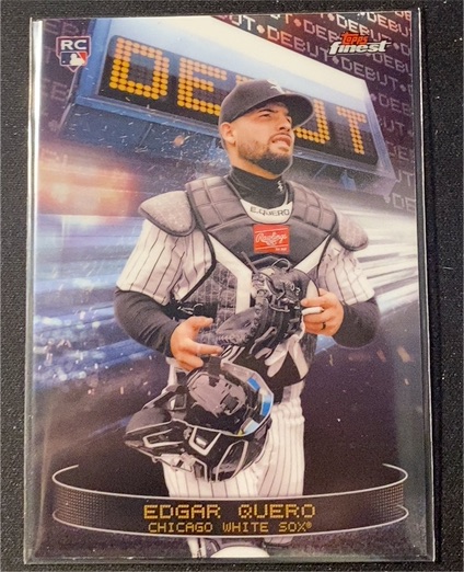 2025 Topps Finest Debut #D-16 Edgar Quero — front