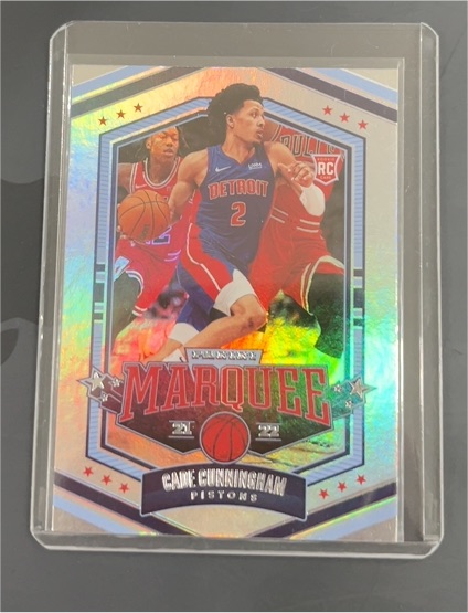 2021-22 Panini Chronicles Marquee #367 Cade Cunningham — front