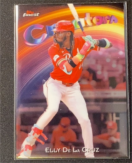 2025 Topps Finest #C-17 Elly De La Cruz Creators — front