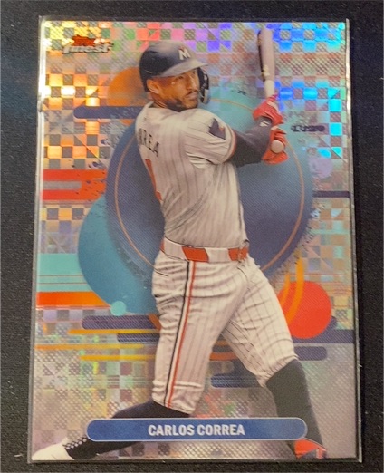 2025 Topps Finest #199 Carlos Correa — front