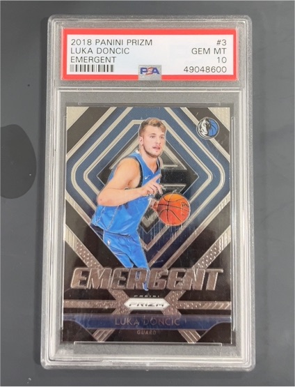 2018 Panini Prizm #3 Luka Doncic Emergent — front