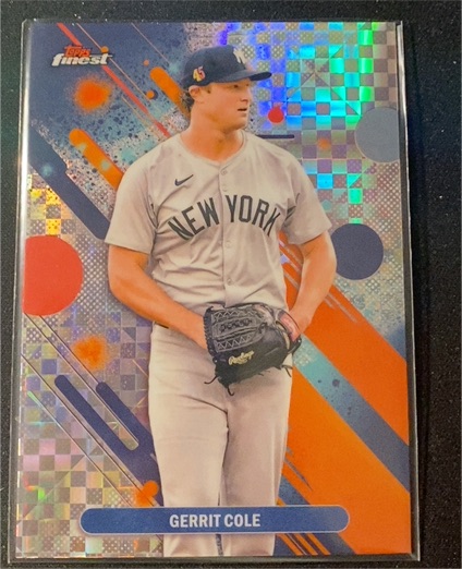 2025 Topps Finest #92 Gerrit Cole — front