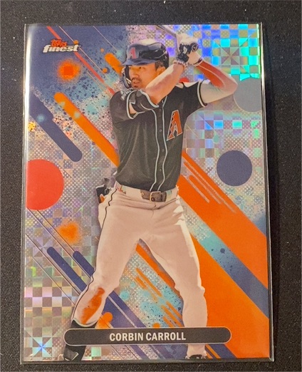 2025 Topps Finest #72 Corbin Carroll — front
