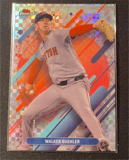 2025 Topps Finest #215 Walker Buehler — front