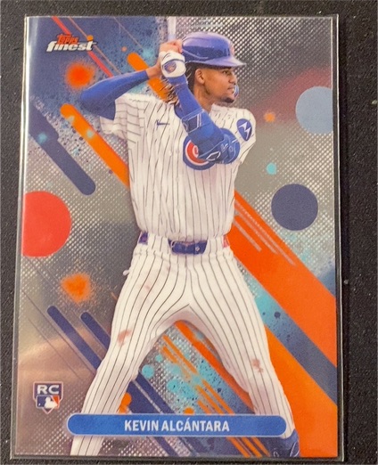2025 Topps Finest #33 Kevin Alcantara — front