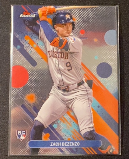 2025 Topps Finest #62 Zach Dezenzo — front