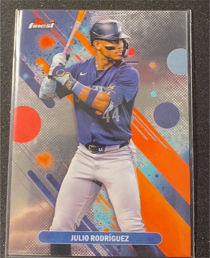 2025 Topps Finest #53 Julio Rodríguez — front