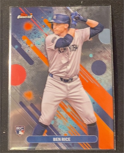 2025 Topps Finest #48 Ben Rice — front