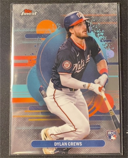 2025 Topps Finest #125 Dylan Crews — front