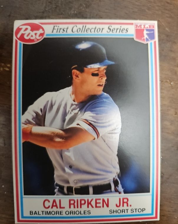 1990 Post First Collector Series #21 Cal Ripken Jr. — front