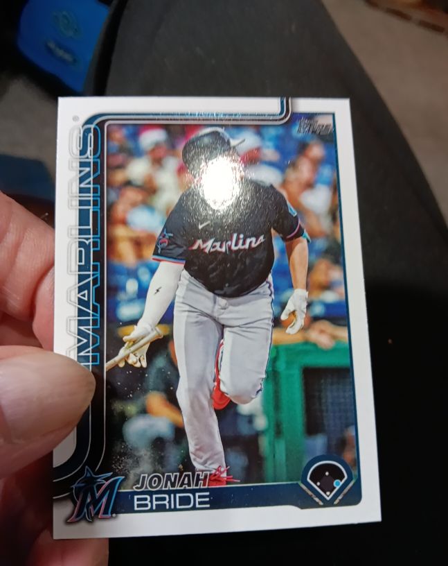 2025 Topps Series 2 #585 Jonah Bride — front