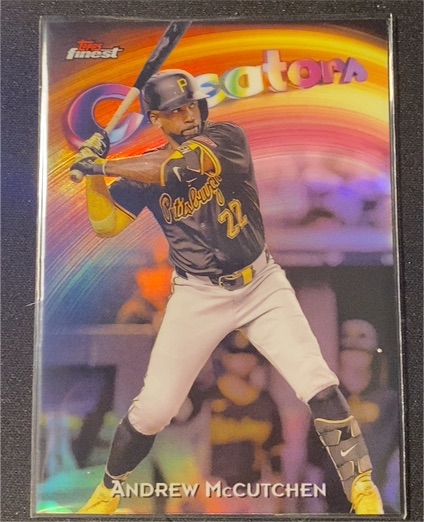 2025 Topps Finest Creators #C-2 Andrew McCutchen — front