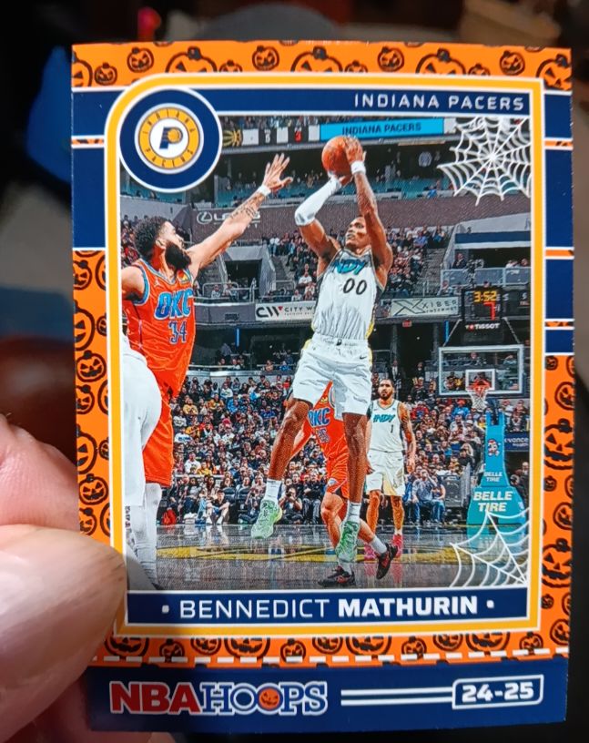 2024-25 Panini Haunted Hoops #82 Bennedict Mathurin — front