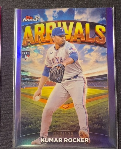 2025 Topps Finest #A-13 Kumar Rocker Arrivals — front