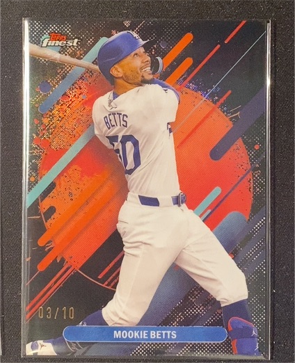 2025 Topps Finest #231 Mookie Betts — front