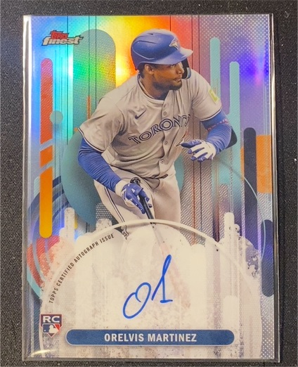 2025 Topps Finest #FA-OM Orelvis Martinez — front