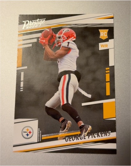 2022 Panini Prestige #323 George Pickens — front
