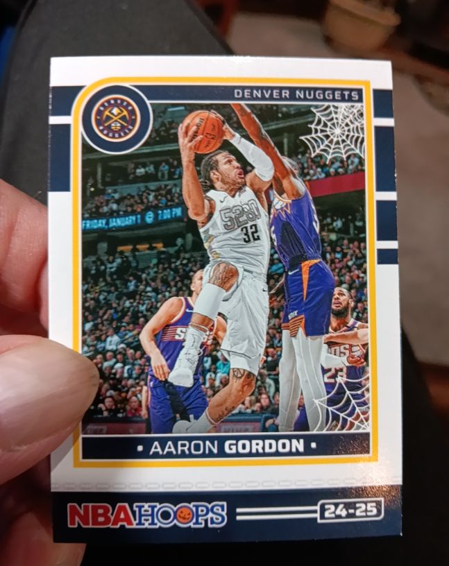 2024-25 Panini NBA Hoops Haunted Hoops #24 Aaron Gordon — front