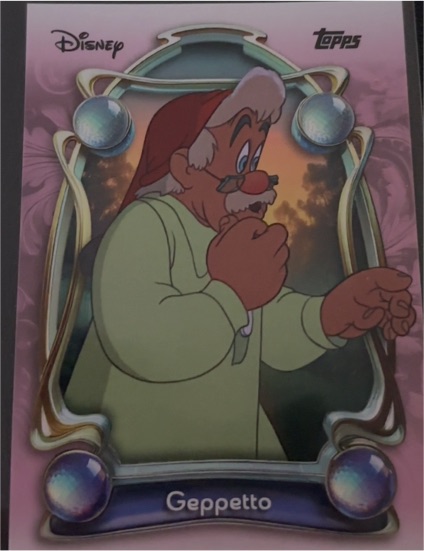 2025 Topps Disney Wonder #8 Geppetto — front