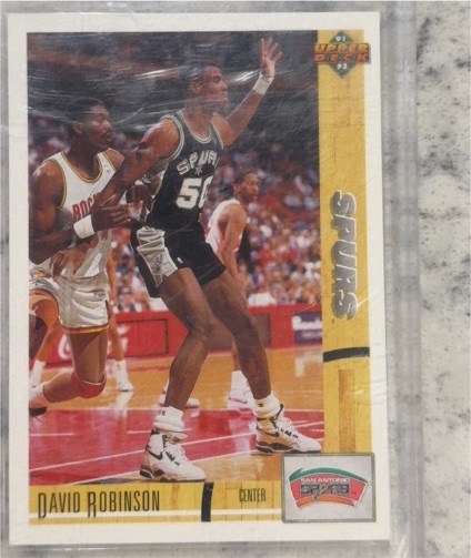 1991 Upper Deck #400 David Robinson — front