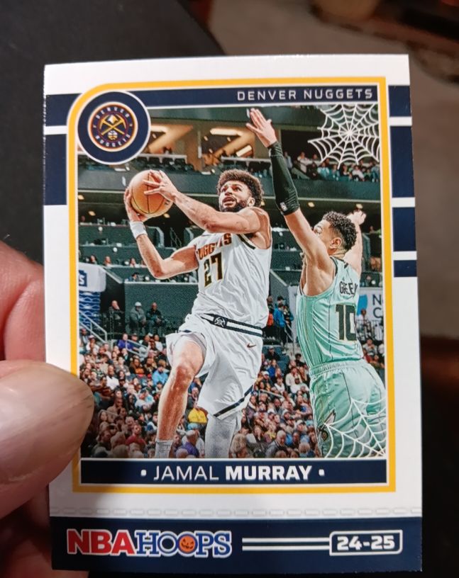 2024-25 Panini NBA Hoops #24-25 Jamal Murray — front
