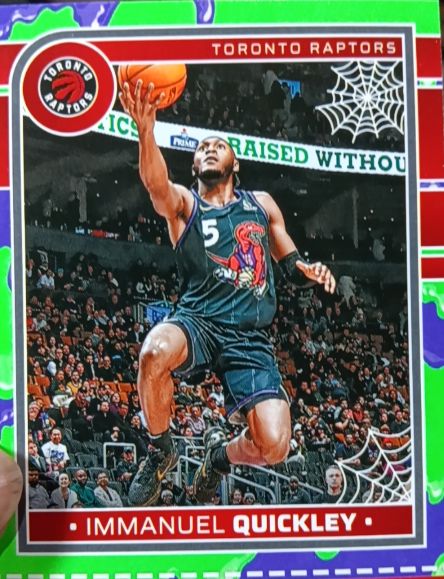 2024-25 Panini Haunted Hoops #76 Immanuel Quickley — front