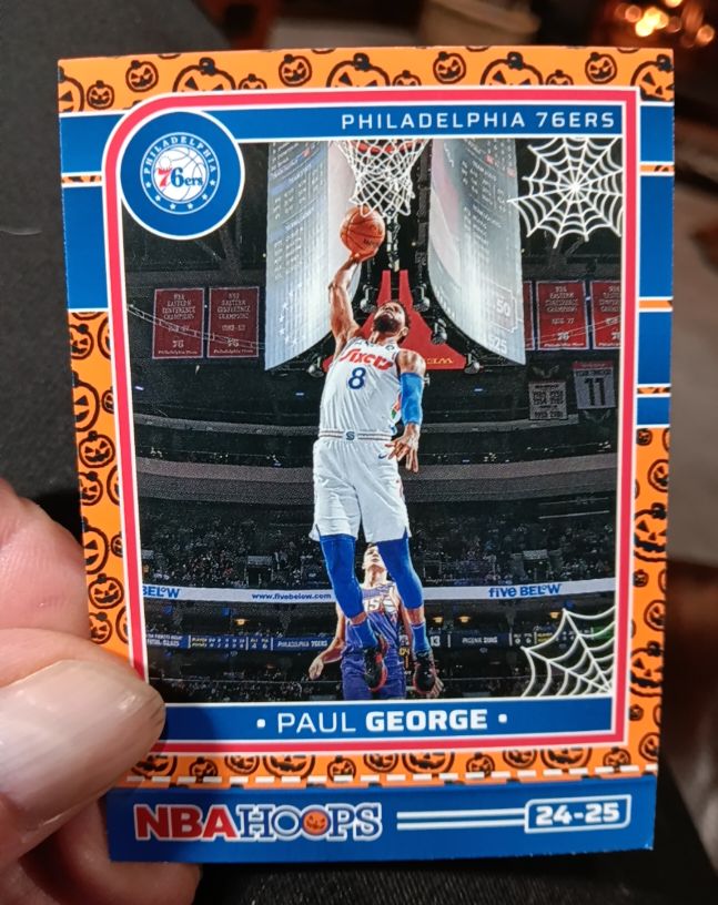 2024-25 Panini Haunted Hoops #40 Paul George — front