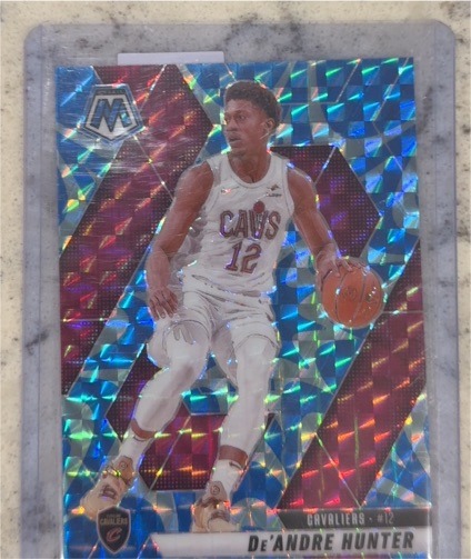 2023-24 Panini Mosaic #12 De'Andre Hunter — front