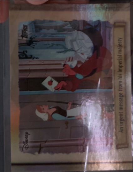 2025 Topps Disney Wonder #C75-8 An urgent message from his imperial majesty — front