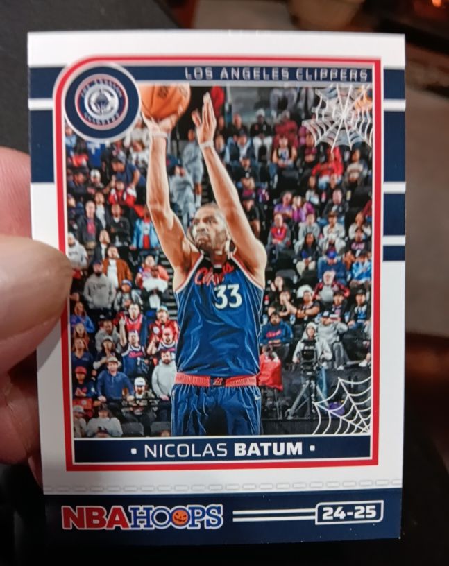 2024-25 Panini Haunted Hoops #101 Nicolas Batum — front