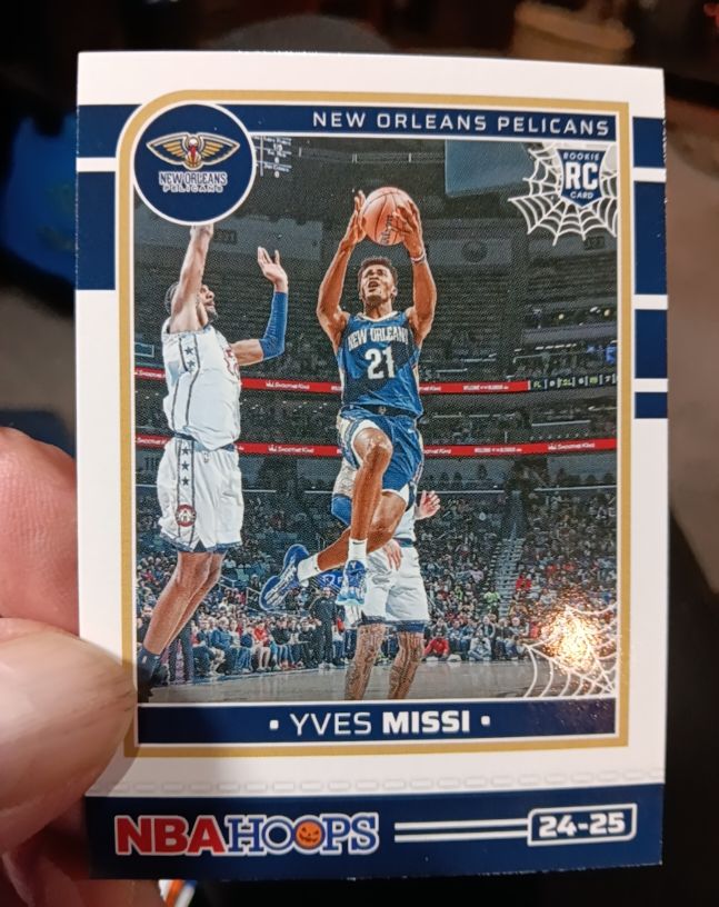 2024-25 Panini NBA Hoops #269 Yves Missi — front
