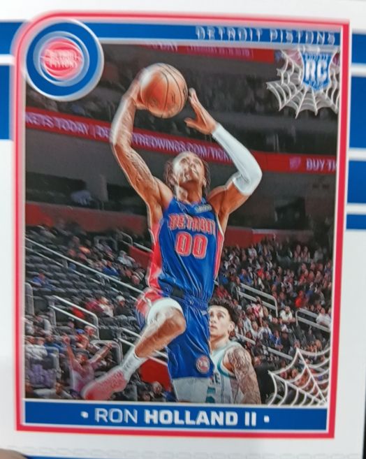2024-25 Panini NBA Hoops Haunted Hoops #260 Ron Holland II — front