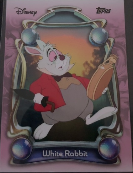 2025 Topps Disney Wonder #21 White Rabbit — front