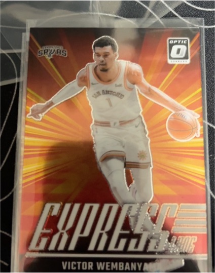 2024-25 Panini Donruss Optic #19 Victor Wembanyama Express Lane — front