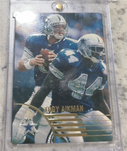 1995 Action Packed Rookies & Stars #38 Troy Aikman — front