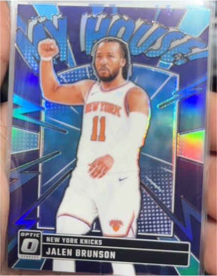2024-25 Donruss Optic #12 Jalen Brunson My House — front