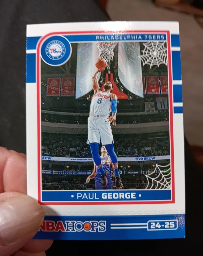 2024-25 Panini Haunted Hoops #40 Paul George — front